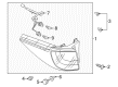Diagram for Mazda 5 Light Socket - C513-51-155