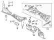 Diagram for Mazda MX-5 Miata Grille - N247-50-7P0