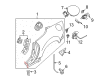 Diagram for Mazda MX-5 Miata Fuel Door - NE52-42-410B