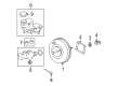 Diagram for Mazda Brake Master Cylinder Reservoir - GP7B-43-550A