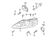 Diagram for Mazda Miata Headlight Bulb - 0000-11-0H3