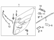 Diagram for Mazda 6 Door Seal - GRT6-73-821A