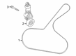 Diagram for Mazda Drive Belt - SH01-15-909A