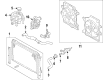 Diagram for Mazda Tribute Radiator fan - ZZC4-15-025
