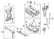Diagram for Mazda Tribute Dipstick - L363-10-450