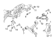 Diagram for Mazda Spindle Nut - 9YB1-01-402