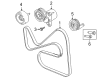 Diagram for Mazda Tribute Drive Belt - ZZC5-18-381A