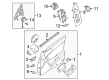 Diagram for Mazda RX-8 Power Window Switch - FF14-66-350A