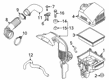 Diagram for Mazda CX-5 Air Duct - SH01-13-221