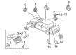 Diagram for Mazda 6 Car Speakers - GS1E-66-960A