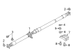 Diagram for Mazda Drive Shaft - KH30-25-100B