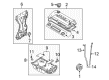 Diagram for Mazda Tribute Dipstick - ZZCA-10-450