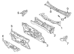 Diagram for Mazda Tribute Grille - EC01-50-7S0J-83