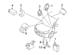 Diagram for Mazda 5 Ignition Lock Assembly - CCY3-76-14XE