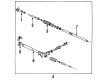 Diagram for Mazda RX-7 Tie Rod - FB01-32-240A