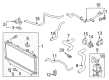 Diagram for Mazda Water Hose - ZL01-15-280A
