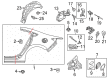 Diagram for Mazda 6 Wheelhouse - GHP9-56-1J1A