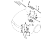 Diagram for Mazda 626 Wiper Arm - GT0L-67-321