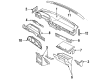 Diagram for Mazda 323 Ashtray - B4556461032