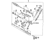 Diagram for Mazda 323 Tie Rod - 8AB2-32-280