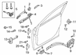 Diagram for Mazda MX-30 EV Exterior Door Handle - DJJK-59-410B-PR