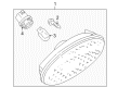 Diagram for Mazda Protege5 Side Marker Light - B33P-51-120A