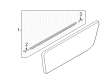 Diagram for Mazda Door Moldings - NE51-50-650G