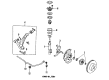 Diagram for Mazda RX-7 Tie Rod - 8AF1-32-280