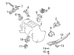 Diagram for Mazda Protege5 Engine Mount - B26D-39-010B
