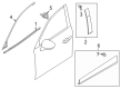 Diagram for Mazda Door Moldings - KB7W-51-RA0E