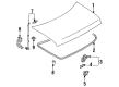 Diagram for Mazda 929 Emblem - HG30-51-721