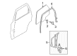 Diagram for Mazda Window Run - ZZCA-73-581