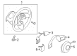Diagram for Mazda 2 Steering Wheel - D651-32-982-02