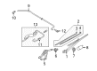 Diagram for Mazda 5 Windshield Washer Nozzle - C258-67-510