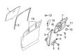 Diagram for Mazda CX-9 Window Run - TD11-58-605D