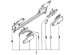Diagram for Mazda 626 License Plate Lights - G225-51-270C