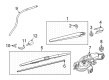 Diagram for Mazda Wiper Motor - DFR5-67-450