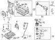 Diagram for Mazda Dipstick - L3K9-10-450