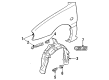 Diagram for Mazda MX-3 Emblem - EA29-51-761-60