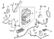 Diagram for Mazda Tribute Blend Door Actuator - ZZEA-61-B8Z