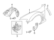 Diagram for Mazda Wheelhouse - F151-56-14Z