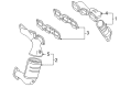 Diagram for Mazda MPV Exhaust Pipe - GY01-13-450B