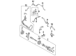 Diagram for Mazda Power Steering Pump Pulley - GA2B-32-620