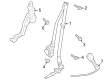 Diagram for Mazda CX-50 Seat Belt - VAY0-57-L90
