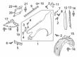Diagram for Mazda Wheelhouse - BCKA-56-140