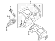 Diagram for Mazda Tribute Wheelhouse - ZZCA-71-150A