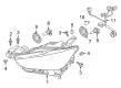 Diagram for Mazda CX-3 Headlight - DB4N-51-0L0C
