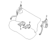 Diagram for Mazda Millenia Seat Belt - T043-57-720-80
