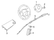 Diagram for Mazda Airbag - TK21-57-KN0A