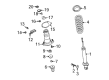 Diagram for Mazda MX-5 Miata Bump Stop - F151-28-776A